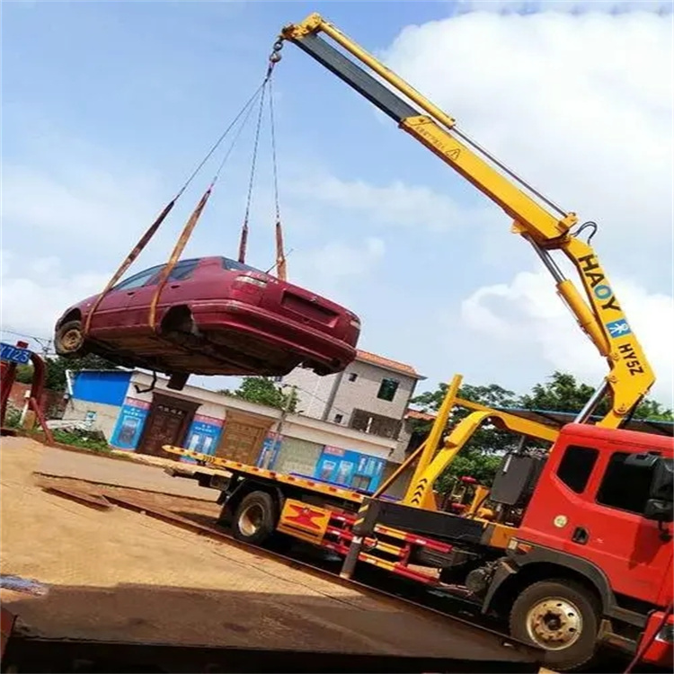 宜城吊车救援小汽车怎么吊