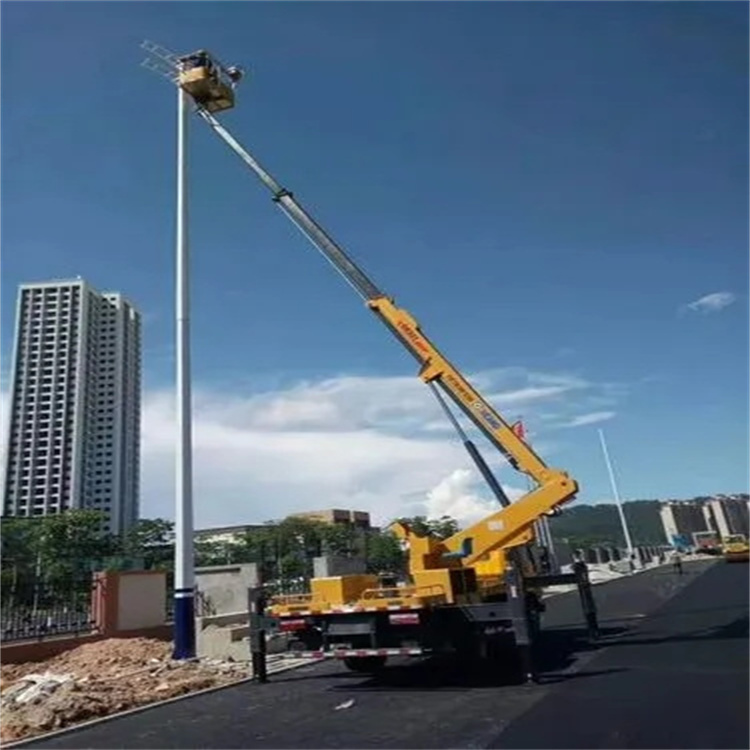 宜城维修路灯的曲臂升降车出租