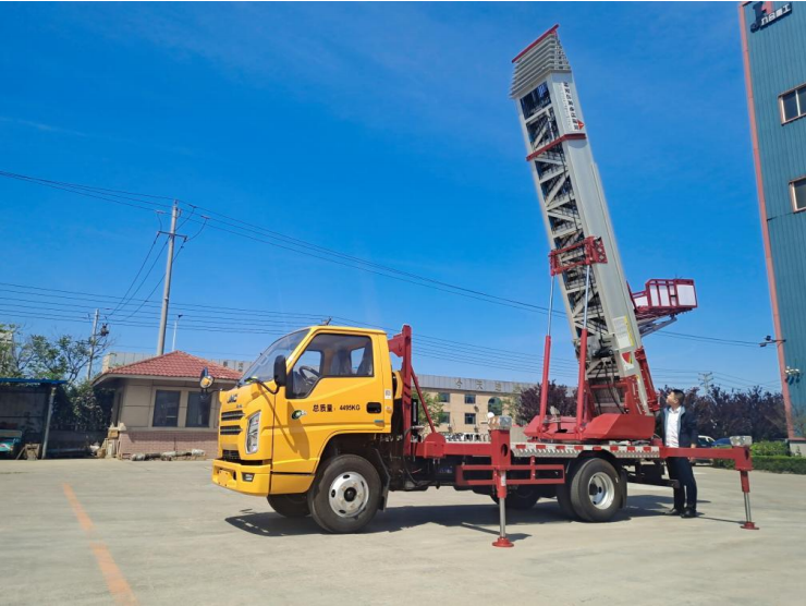 宜城常年租赁32米云梯车